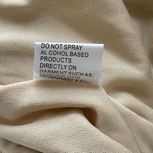 Ieena Mac Duggal 26739 Long Sleeve Sequined Gown Maxi Dress Nude Gold Size 2 NWT - Picture 9 of 10